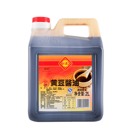 利民黄豆酱油2L