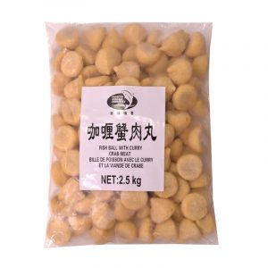 Fish Ball with Curry Crab Meat 咖哩蟹丸