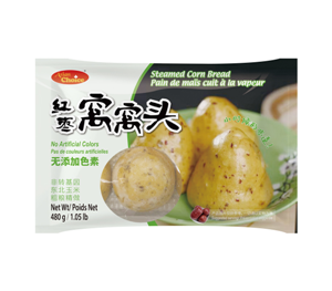 AC-Steamed Corn Bread 亚洲优选红枣窝窝头