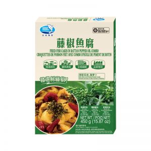 NSF-Fried Fish Cakes In Rattan Pepper Oil Combo/北洋海产藤椒鱼腐