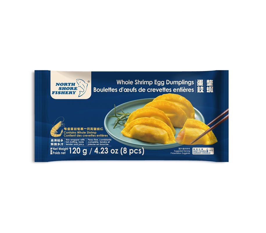   NSF-Whole Shrimp Egg Dumplings/整虾蛋饺/120g*24