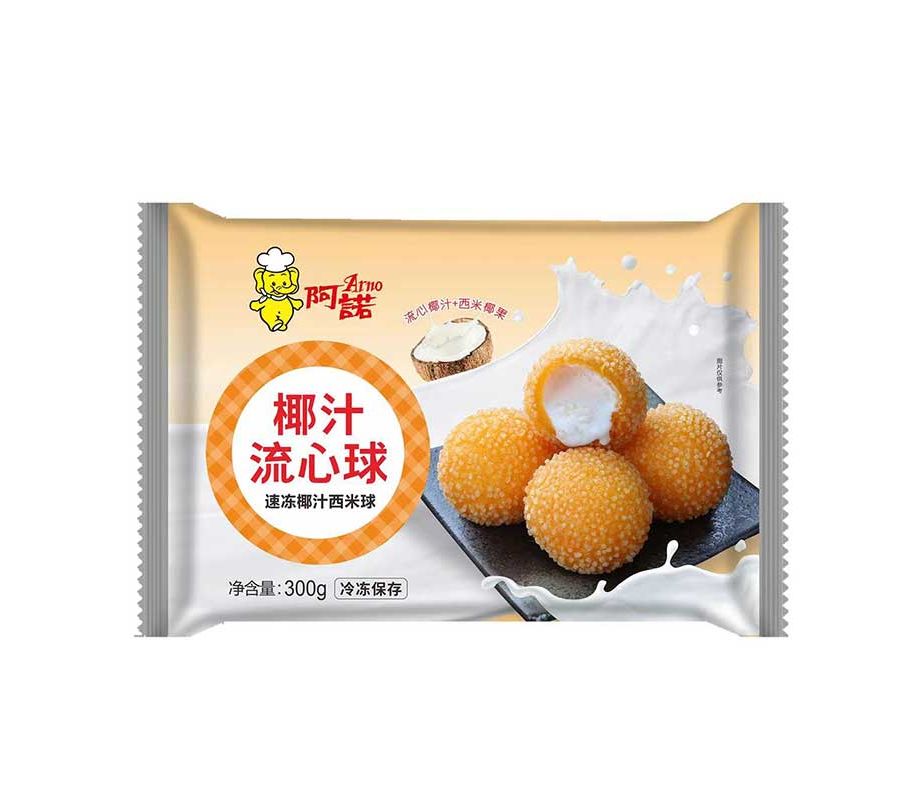 ARNO-Golden Rice Ball With Coconut Juice/椰汁流心球/300g*12
