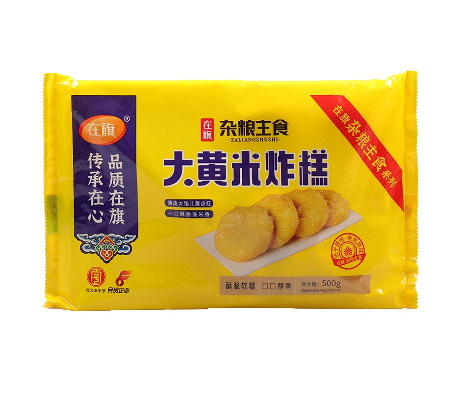 ZQ-Fried Millet Pancakes/在旗大黄米炸糕/500g*12