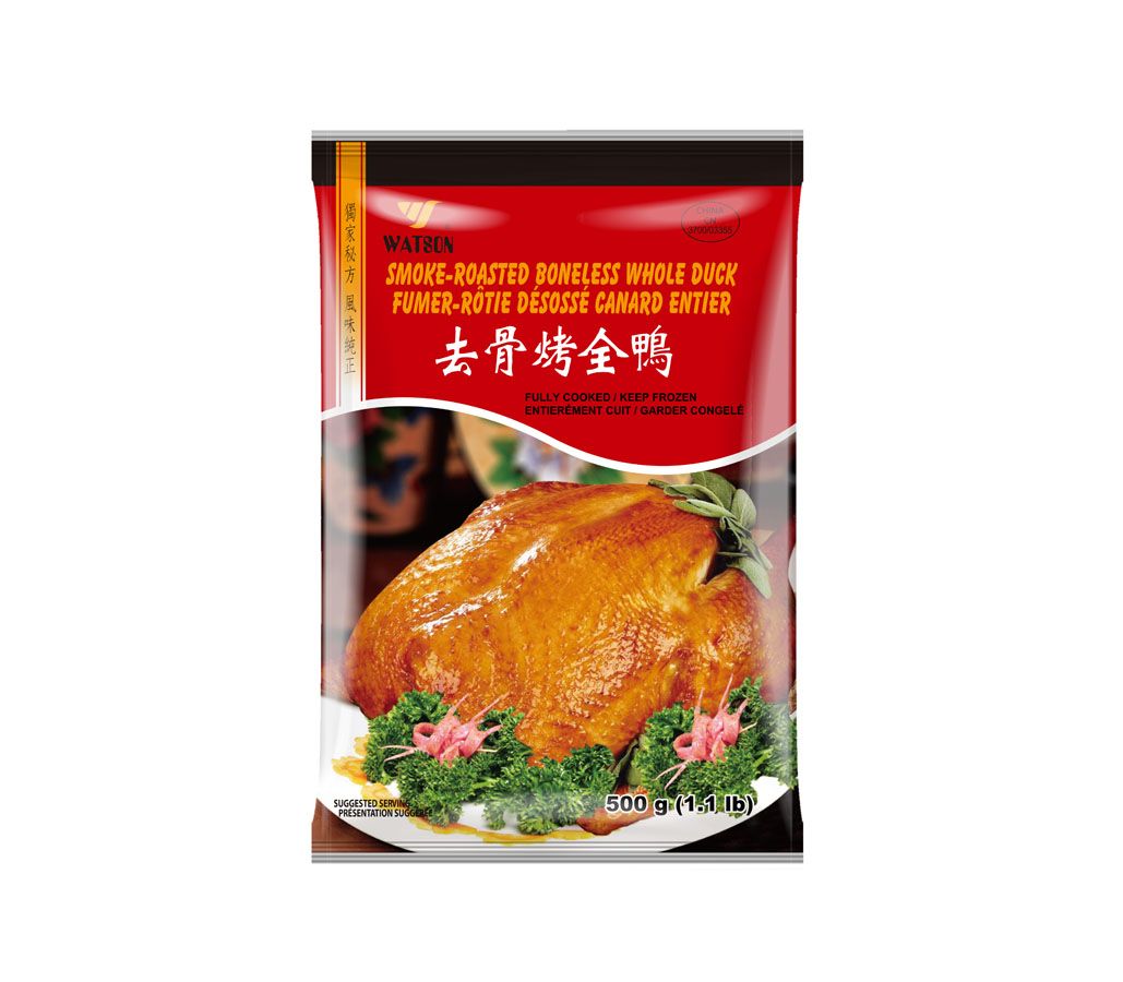 Watson-Roasted Boneless Duck/华生-去骨烤全鸭/500g*20