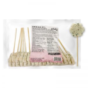 Fish Cake On Stick (With Shrimp)海鲜棒棒糖(虾仁)454g*20/